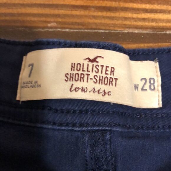 Hollister Short-Short Low Rise Ladies Shorts - Picture 2 of 5